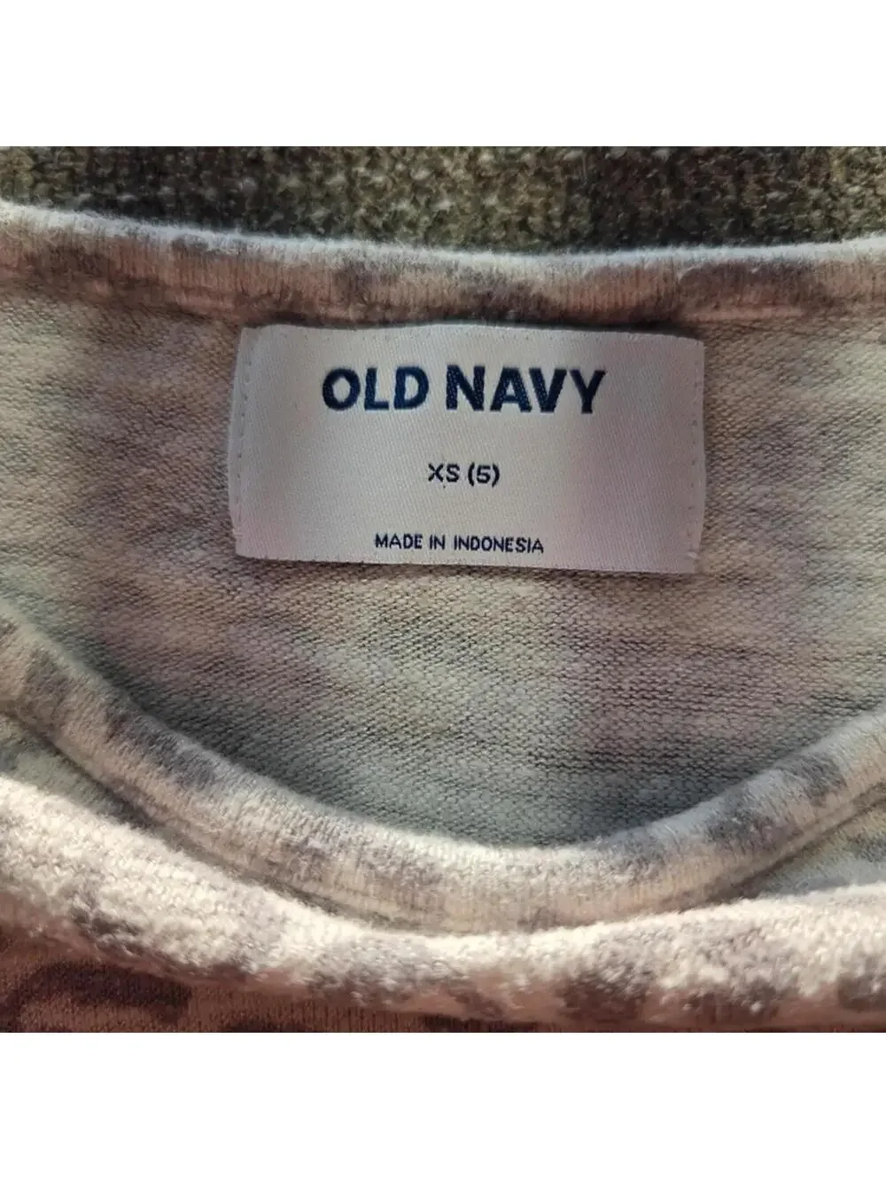 OLd Navy Long Sleeve Cheetah Dress Size XS 5